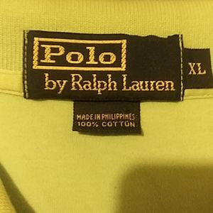 Men's Polo by Ralph Lauren XL 100% cotton